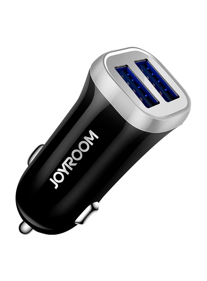 Cargador de Celular para Auto Doble Puerto USB